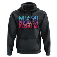 Miami Beach Florida Proud Hoodie Floridian Retro Palms Trees