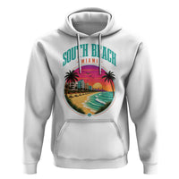 South Beach Miami Hoodie Retro Florida USA Souvenir Gift