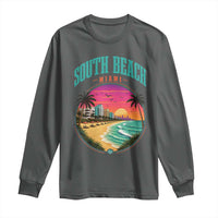 South Beach Miami Long Sleeve Shirt Retro Florida USA Souvenir Gift