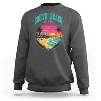 South Beach Miami Sweatshirt Retro Florida USA Souvenir Gift