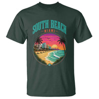 South Beach Miami T Shirt Retro Florida USA Souvenir Gift