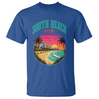 South Beach Miami T Shirt Retro Florida USA Souvenir Gift