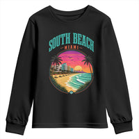 South Beach Miami Youth Sweatshirt Retro Florida USA Souvenir Gift