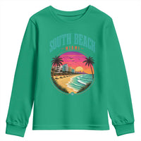South Beach Miami Youth Sweatshirt Retro Florida USA Souvenir Gift