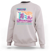 Vintage Miami Florida Art Deco Sweatshirt Miami City Pride Graphic