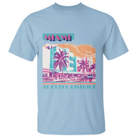 Vintage Miami Florida Art Deco T Shirt Miami City Pride Graphic