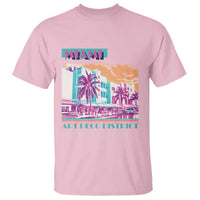 Vintage Miami Florida Art Deco T Shirt Miami City Pride Graphic
