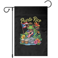 Hispanic Heritage Month Garden Flag Taino Boricua Coqui Frog Puerto Rico