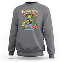 Hispanic Heritage Month Sweatshirt Taino Boricua Coqui Frog Puerto Rico
