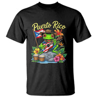 Hispanic Heritage Month T Shirt Taino Boricua Coqui Frog Puerto Rico
