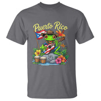 Hispanic Heritage Month T Shirt Taino Boricua Coqui Frog Puerto Rico