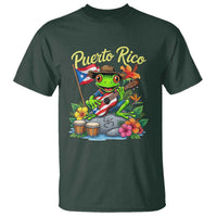 Hispanic Heritage Month T Shirt Taino Boricua Coqui Frog Puerto Rico