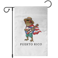 Coqui Frog Puerto Rico Garden Flag Boricua Taino Island Pride
