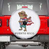 Coqui Frog Puerto Rico Spare Tire Cover Boricua Taino Island Pride