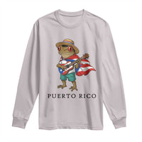 Coqui Frog Puerto Rico Long Sleeve Shirt Boricua Taino Island Pride