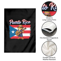 Coqui Frog Puerto Rico Flag Garden Flag Puerto Rican Taino Boricua