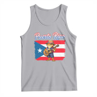 Coqui Frog Puerto Rico Flag Tank Top Puerto Rican Taino Boricua
