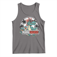 Mamasaurus Dinosaur Tank Top Funny Grandma Saurus Family Matching - Wonder Print Shop