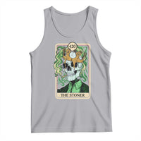 Skeleton Smokes Tank Top The Stoner Weed Lover Cannabis 420 - Wonder Print Shop