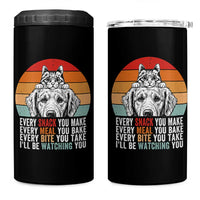 Every Snack You Make 4 in 1 Can Cooler Tumbler Funny Dog Cat Lovers - Wonder Print Shop
