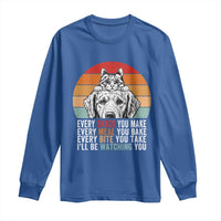 Every Snack You Make Long Sleeve Shirt Funny Dog Cat Lovers - Wonder Print Shop