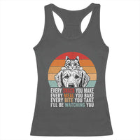 Every Snack You Make Racerback Tank Top Funny Dog Cat Lovers - Wonder Print Shop