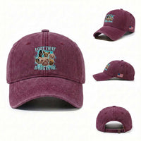 I Got That Dawg In Me Washed Cotton Baseball Cap Funny Chihuahua Dog Meme