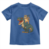 Ninja Cat Riding Dinosaur Toddler T Shirt - Wonder Print Shop