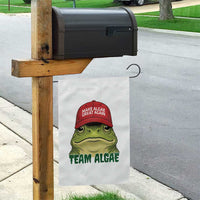 Make Algae Great Again Garden Flag Funny Political Satire Nature Lover Gift