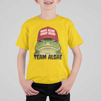 Make Algae Great Again T Shirt For Kid Funny Political Satire Nature Lover Gift