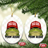 Make Algae Great Again Ceramic Ornament Funny Political Satire Nature Lover Gift