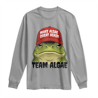 Make Algae Great Again Long Sleeve Shirt Funny Political Satire Nature Lover Gift