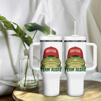 Make Algae Great Again Tumbler With Handle Funny Political Satire Nature Lover Gift