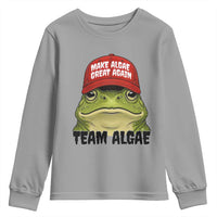 Make Algae Great Again Youth Sweatshirt Funny Political Satire Nature Lover Gift
