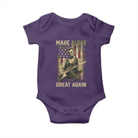 Make Algae Great Again Baby Onesie Funny Lincoln Political Satire Humor