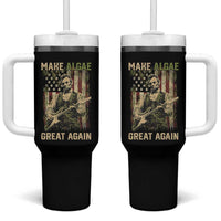 Make Algae Great Again Tumbler With Handle Funny Lincoln Political Satire Humor