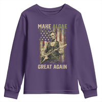Make Algae Great Again Youth Sweatshirt Funny Lincoln Political Satire Humor