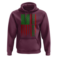 Team Algae Hoodie Funny Make Algae Great Again American Flag Political Meme
