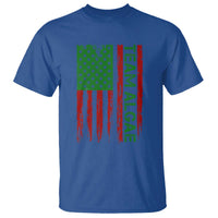 Team Algae T Shirt Funny Make Algae Great Again American Flag Political Meme