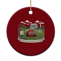 Make Algae Great Again Ceramic Ornament Funny Political Satire Humor