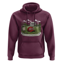 Make Algae Great Again Hoodie Funny Political Satire Humor