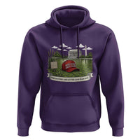 Make Algae Great Again Hoodie Funny Political Satire Humor