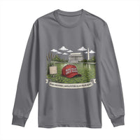 Make Algae Great Again Long Sleeve Shirt Funny Political Satire Humor
