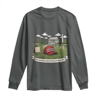 Make Algae Great Again Long Sleeve Shirt Funny Political Satire Humor