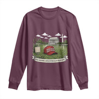 Make Algae Great Again Long Sleeve Shirt Funny Political Satire Humor
