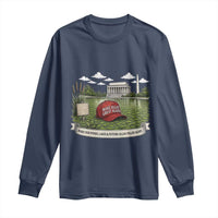 Make Algae Great Again Long Sleeve Shirt Funny Political Satire Humor