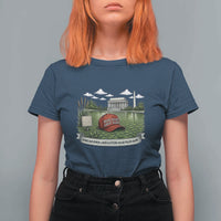 Make Algae Great Again T Shirt For Women Funny Political Satire Humor