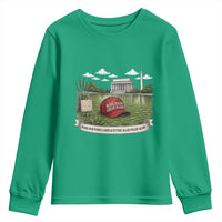 Make Algae Great Again Youth Sweatshirt Funny Political Satire Humor