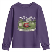 Make Algae Great Again Youth Sweatshirt Funny Political Satire Humor