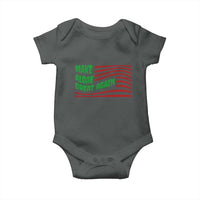 Make Algae Great Again Baby Onesie Funny Political Satire American Flag Meme